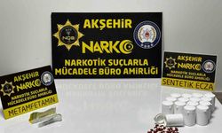 Akşehir'de uyuşturucu operasyonu