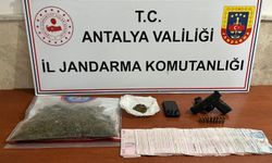 Alanya'da jandarmadan uyuşturucu operasyonu