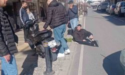 Antalya'da 100 metre arayla motosikletlileri yola savuran iki kaza: 1 yaralı