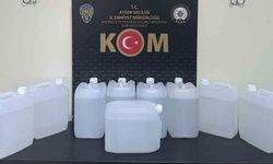 Aydın'da 45 litre etil alkol ele geçirildi