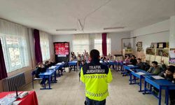 Bilecik'te öğrencilere yönelik trafik eğitimi