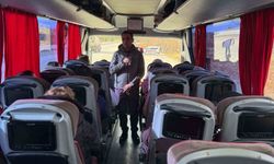 Bilecik'te sivil otobüs denetimi yapıldı