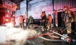 Buca'da mobilya atölyesinde yangın