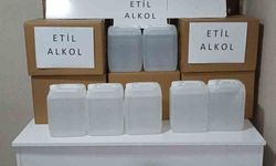 Bursa'da sahte alkol operasyonu: 135 litre etil alkol ele geçirildi