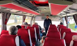 Çanakkale'de jandarmadan sürücülere ve yolculara denetim