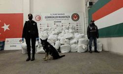 Kapıkule'de rekor yakalama, yaklaşık 1 ton esrar ele geçirildi