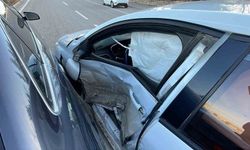 Karaman'da iki otomobil çarpıştı: 1 yaralı