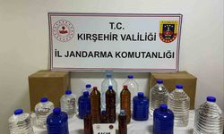 Kırşehir'de kaçak alkol operasyonu