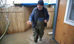 Meriç Nehri'nde su seviyesi normale döndü, evlerdeki hasar ortaya çıktı