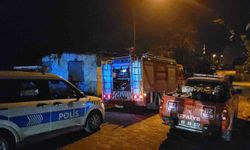 Metruk binadaki yangın korkuttu