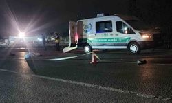 Mustafakemalpaşa'da aracın çarptığı yaya hayatını kaybetti