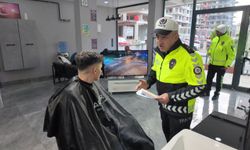 Ordu'da kuaför salonlarında trafik güvenliği projesi