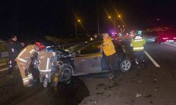 Bursa'da otobanda feci kaza: 1 yaralı