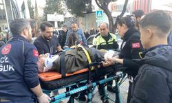 Otomobilin çarptığı yaya yaralandı