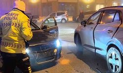 Palandöken'de trafik kazası: 1 yaralı