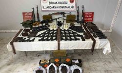 Şırnak'ta jandarma ekipleri cephanelik ele geçirdi: 20 tutuklama