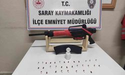 Tekirdağ'da uyuşturucu ve silah operasyonu: 4 gözaltı