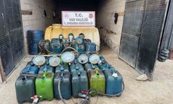Van'da kaçak akaryakıt ele geçirildi