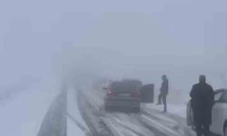 Viranşehir'de kar yağışı trafiği olumsuz etkiledi