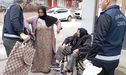 Bursa'da dilencilere maneviyat operasyonu