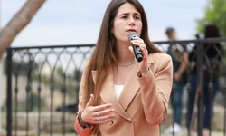 Çeşme Belediye Başkanı Lal Denizli ifade veriyor