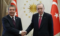 Erdoğan, KKTC Başbakanı Üstel'i kabul etti