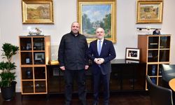 Akif Çağatay Kılıç, Ukrayna Ulusal Güvenlik Sekreteri Umerov ile görüştü