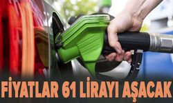 Fiyatlar 61 lirayı aşacak