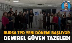 Ali Demirel güven tazeledi: Türk Psikologlar Derneği Bursa Şubesi’nde yeni dönem başladı