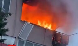 Bursa Osmangazi Metro İstasyonu yanında korkutan yangın