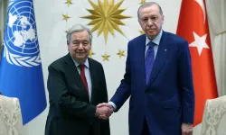 Erdoğan BM Genel Sekreteri Guterres'i kabul etti