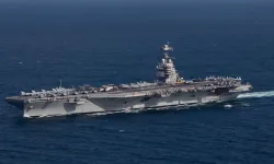 ABD’ye ait USS Gerald R. Ford uçak gemisinde yangın çıktı