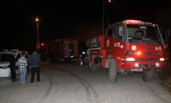 Ormanlık alanda korkutan yangın