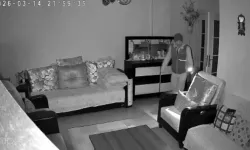 Akıllı kamera sayesinde hırsızın planı bozuldu