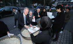 İnegöl İşletme Fakültesinde 500 Öğrenciyle İftar Sofrası Kuruldu