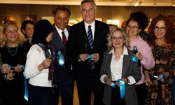 Bursa'da kadınların ışığı tuvalde hayat buldu