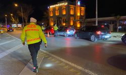 Mudanya'da trafikte huzur için gece denetimi