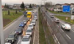 İnegöl’de trafik durma noktasına geldi