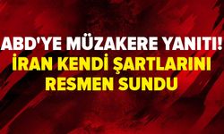 ABD'ye müzakere yanıtı! İran kendi şartlarını resmen sundu