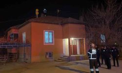 Aksaray'da müstakil evde baca yangını paniğe neden oldu