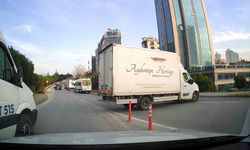 Ataşehir'deki önce yol istedi, sonra ters şeride girdi