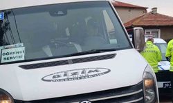 Babaeski'de okul servisleri denetlendi