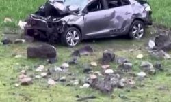 Batman'da araç uçuruma yuvarlandı: 1 yaralı