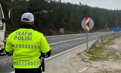 Bilecik'te drone destekli trafik denetimi