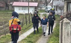 Bolu'da baca yangını: 1 yaralı