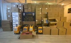 Bursa'da kaçak sigara imalathanesine operasyon: 460 kilo tütün ele geçirildi