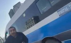 Bursa'da yol verme kavgası kamerada... Camı kırdı, 180 bin lira ceza yedi