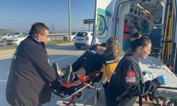 Çanakkale'de yolcu minibüsü devrildi: 8 yaralı