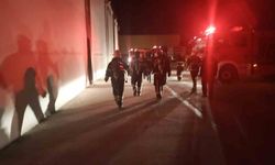 Fabrika yangını itfaiye tarafından söndürüldü