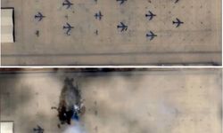 İran'ın Prens Sultan Üssü saldırısında vurulan E-3 Sentry'nin görüntüleri yayımlandı